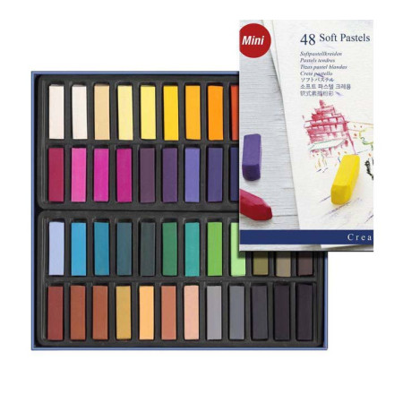 Набір пастелі 48 кольорів 35мм Soft, Faber-Castell