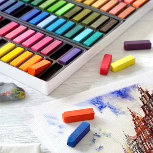Пастель у наборі 72 кольори 35мм Soft, Faber-Castell. Photo 3