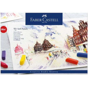Пастель у наборі 72 кольори 35мм Soft, Faber-Castell