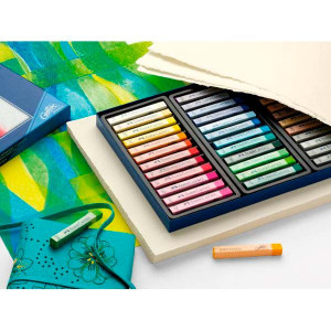 Пастель у наборі 36 кольорів 70мм Soft, Faber-Castell. Photo 2